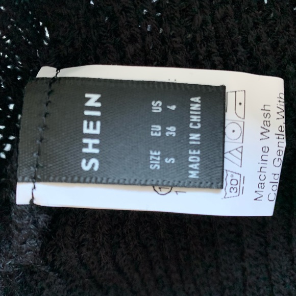 SHEIN High neck rib-knit sweater - Picture 5 of 5